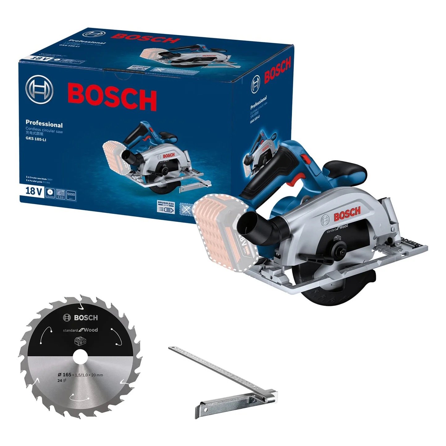 Pilarka tarczowa — Bosch Professional GKS 185-LI