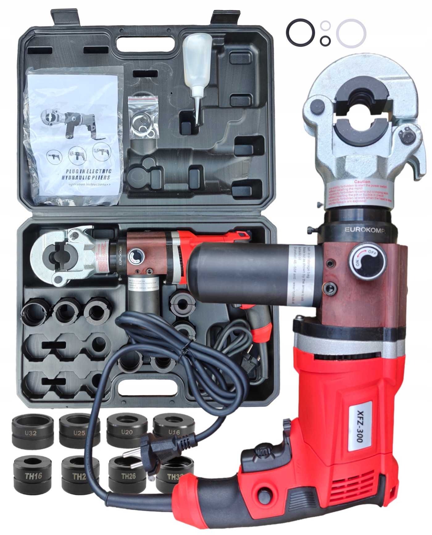 Zaciskarka PEX 230 V — Eurokomp XFZ-300 / E6311