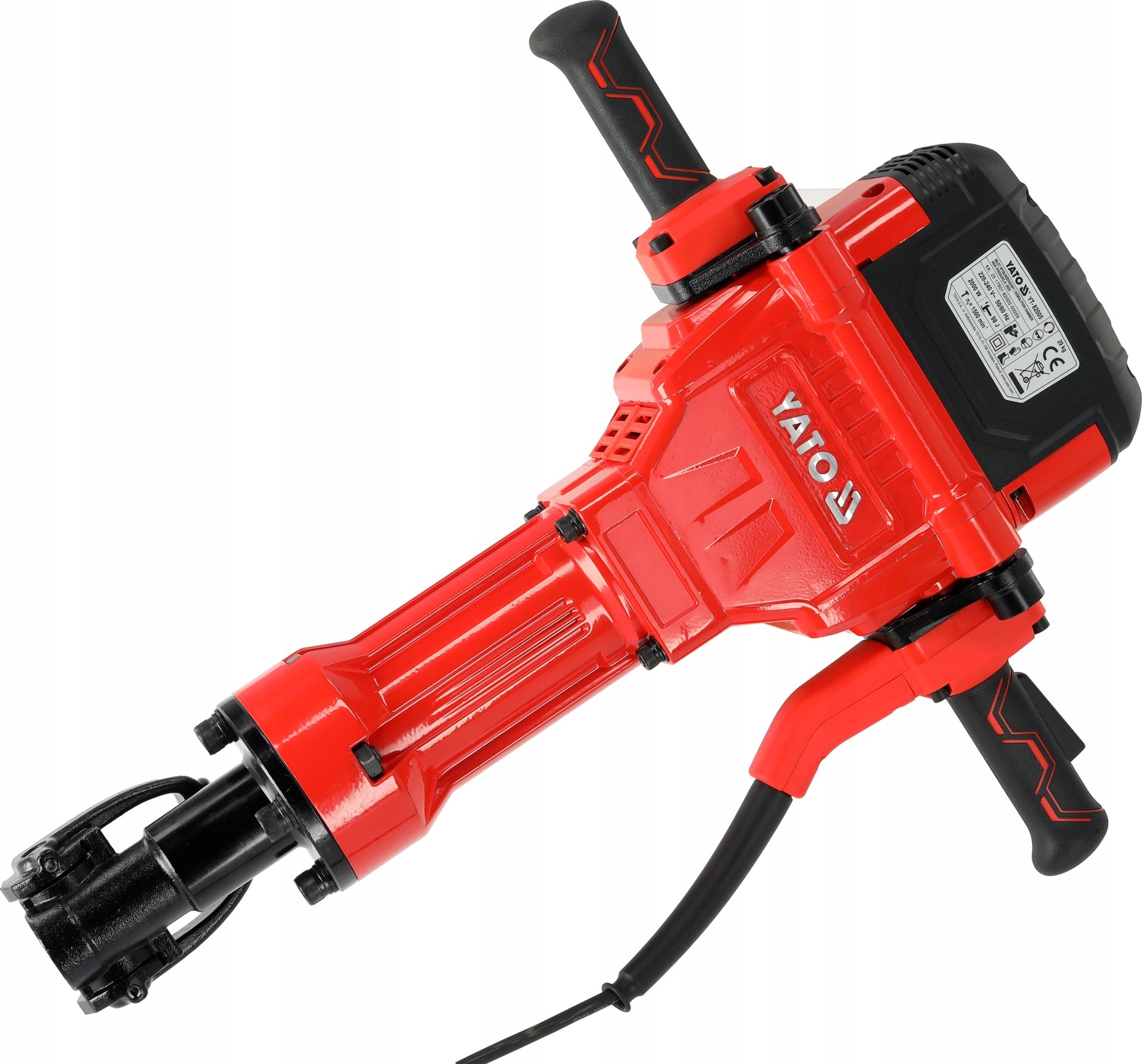 Młot wyburzeniowy 98 J — YATO YT-82005, 29 kg