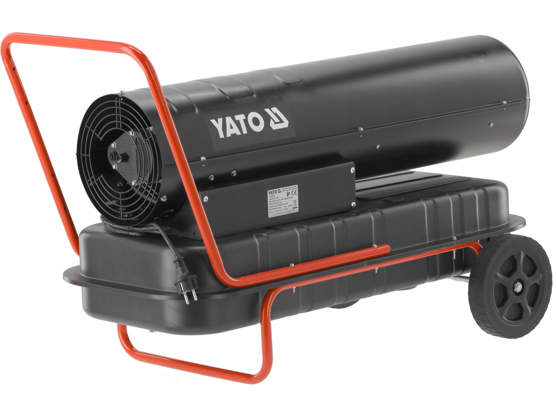 Nagrzewnica olejowa 50 kW — YATO YT-99743